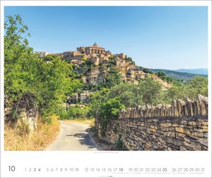 Provence Kalender 2026 - Blühende Lavendelfelder und malerische Dörfer