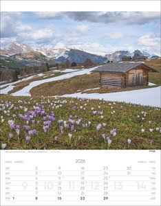 Südtirol Kalender 2026