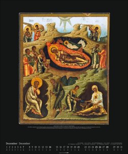 Ikonen Kalender 2025 - Heilige Bilder der Ostkirche