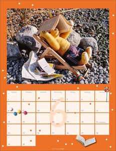 Teddybären Kalender 2026