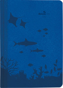 Buchkalender Nature Line Ocean 2023 - Taschen-Kalender A5 - 1 Tag 1 Seite - 416 Seiten - Umwelt-Kalender - mit Hardcover - Alpha Edition