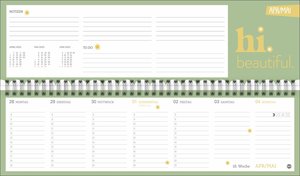 Design Wochenquerplaner 2025