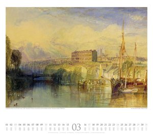 William Turner Kalender 2024