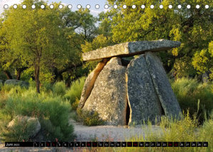 Dolmen und Menhire - Megalithkultur in Europa (Tischkalender 2023 DIN A5 quer)