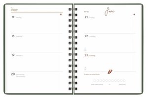 Judith Rakers Spiral-Kalenderbuch A5 2024