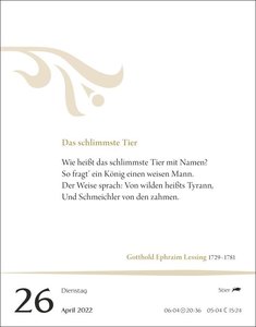 Deutsche Gedichte Kalender 2022