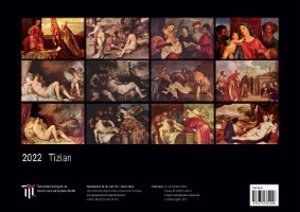 Tizian 2022 - Black Edition - Timokrates Kalender, Wandkalender, Bildkalender - DIN A3 (42 x 30 cm)
