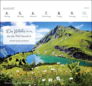 Postkartenkalender 2025: Zauber der Berge