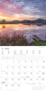 Lichtblicke 2025 - Broschürenkalender 30x30 cm (30x60 geöffnet) - Kalender mit Platz für Notizen - inkl. Poster - Bibelzitate - Bildkalender - Wandkalender