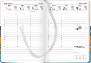 Ladytimer Grande Aquarell 2023 - Taschen-Kalender A5 (15x21 cm) - Leuchtturm - Notiz-Buch - Weekly - 128 Seiten - Alpha Edition
