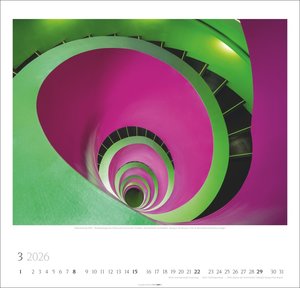 Moderne Architektur Kalender 2026