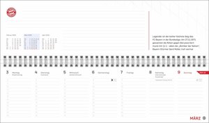 FC Bayern München Wochenquerplaner 2025