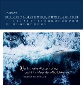Wandkalender Sehnsucht nach Meer 2025