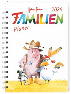 Helme Heine Familienplaner-Buch A6 2026