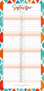 Termine für 2 Colour 2023 Familienplaner - Timer - Termin-Planer - Couple-Kalender - Familien-Kalender - 22x45