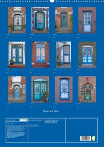 Türen auf Föhr (Wandkalender 2023 DIN A2 hoch)