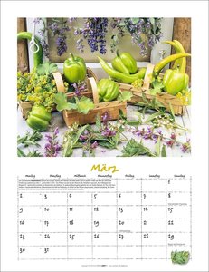 Augenschmaus Kalender 2026 - Gewürze und Kräuter rund ums Jahr