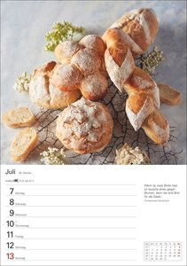 Küchenkalender Wochenplaner 2025 - 53 Blatt mit Zitaten und Rezepten