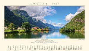 Panorama Norwegen 2025 Tischkalender