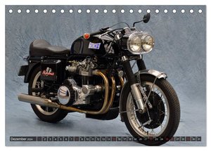 Deutsche Motorrad Oldtimer (Tischkalender 2024 DIN A5 quer), CALVENDO Monatskalender