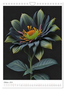 Flora Fantastica (Wandkalender 2024 DIN A4 hoch), CALVENDO Monatskalender