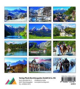 Berchtesgaden Königssee Postkartenkalender 2024