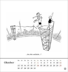 Loriot Postkartenkalender 2026