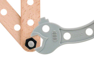 BRIO Builder 34587 Box 136 tlg. - Das kreative Konstruktionsspielzeug aus Schweden - Der ideale Einstieg in die Welt des Bauens und Bastelns - Für Kinder ab 3 Jahren