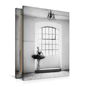 Premium Textil-Leinwand 60 cm x 90 cm hoch Ein Motiv aus dem Kalender Ballerina I