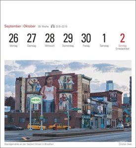 New York Kalender 2022