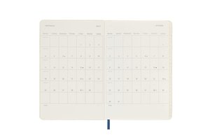 Moleskine 12 Monate Wochen Notizkalender - Alice Im Wunderland 2023, Pocket/A6,  Blau