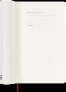 Moleskine 12 Monate Tageskalender 2024, Large/A5, Scharlachrot