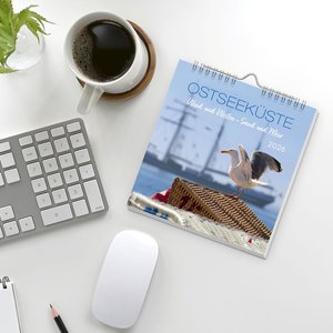 Ostseeküste Postkartenkalender 2026