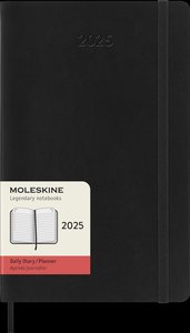 Moleskine 12 Monate Tagesnotizkalender 2025, L/A5