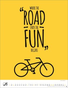 Bike Art Posterkalender 2026