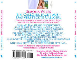 Ein CallGirl packt aus - Das versteckte Callgirl   Erotik Audio Story   Erotisches Hörbuch Audio CD, Audio-CD