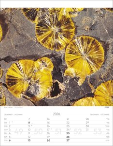 Mineralien Kalender 2026