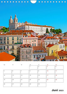 Lissabon - ein Traumreiseziel (Wandkalender 2023 DIN A4 hoch)