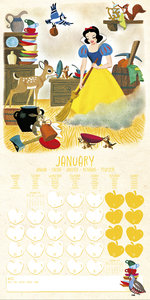 Pyramid – Disney Classics 2025 Broschürenkalender, 30x30cm, Monatskalender für Fans der Disney-Klassiker, Wandkalender mit bunten Illustrationen, nachhaltig nur mit Papierumschlag
