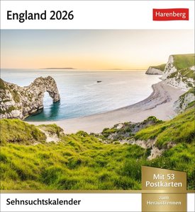 England Sehnsuchtskalender 2026