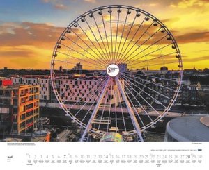 Köln aus der Luft 2024 – Wandkalender 52 x 42,5 cm – Spiralbindung