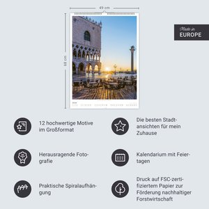 Venezia Kalender 2026 - La Serenissima