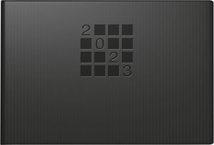 Wochenkalender Modell Septimus, quer, 2023, Papier-Einband Linea schwarz