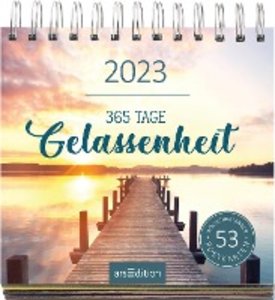 Postkartenkalender 365 Tage Gelassenheit 2023