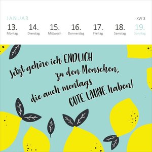 Mini-Wochenkalender Tschüss Arbeit, hallo Ruhestand! 2025