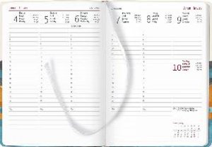 Ladytimer Grande Aquarell 2023 - Taschen-Kalender A5 (15x21 cm) - Leuchtturm - Notiz-Buch - Weekly - 128 Seiten - Alpha Edition