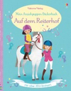Mein Anziehpuppen-Stickerbuch: Auf dem Reiterhof
