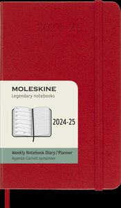 Moleskine 18 Monate Wochen Notizkalender 2024/2025, P/A6