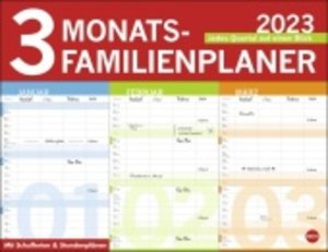 3-Monats-Familienplaner 2023