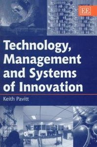 Pavitt, K:  Technology, Management and Systems of Innovation